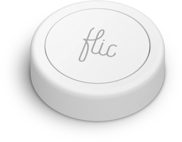 Flic wireless smart button for hands-free control of the 3pMaster tripmaster